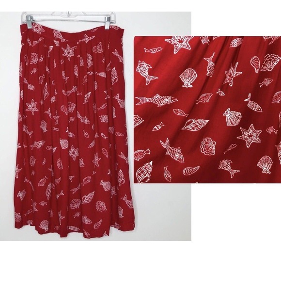 Abi Midi Skirt - White Seashell